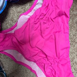 Torrid Hot Pink Swim Bottom